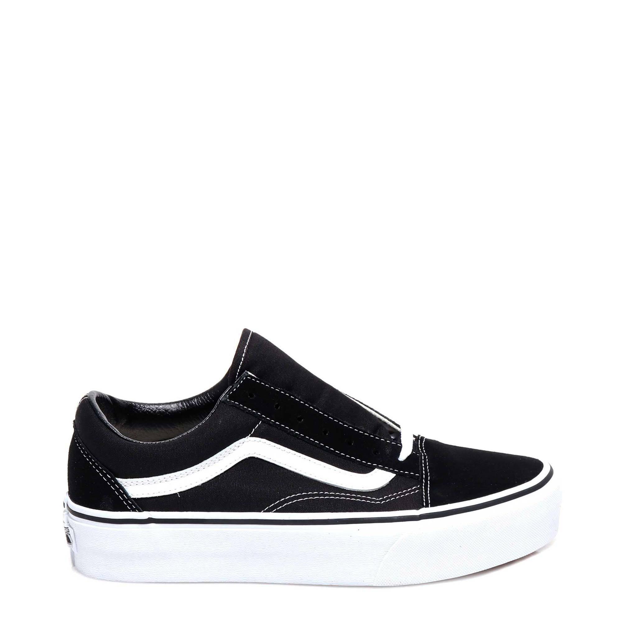 low top platform vans