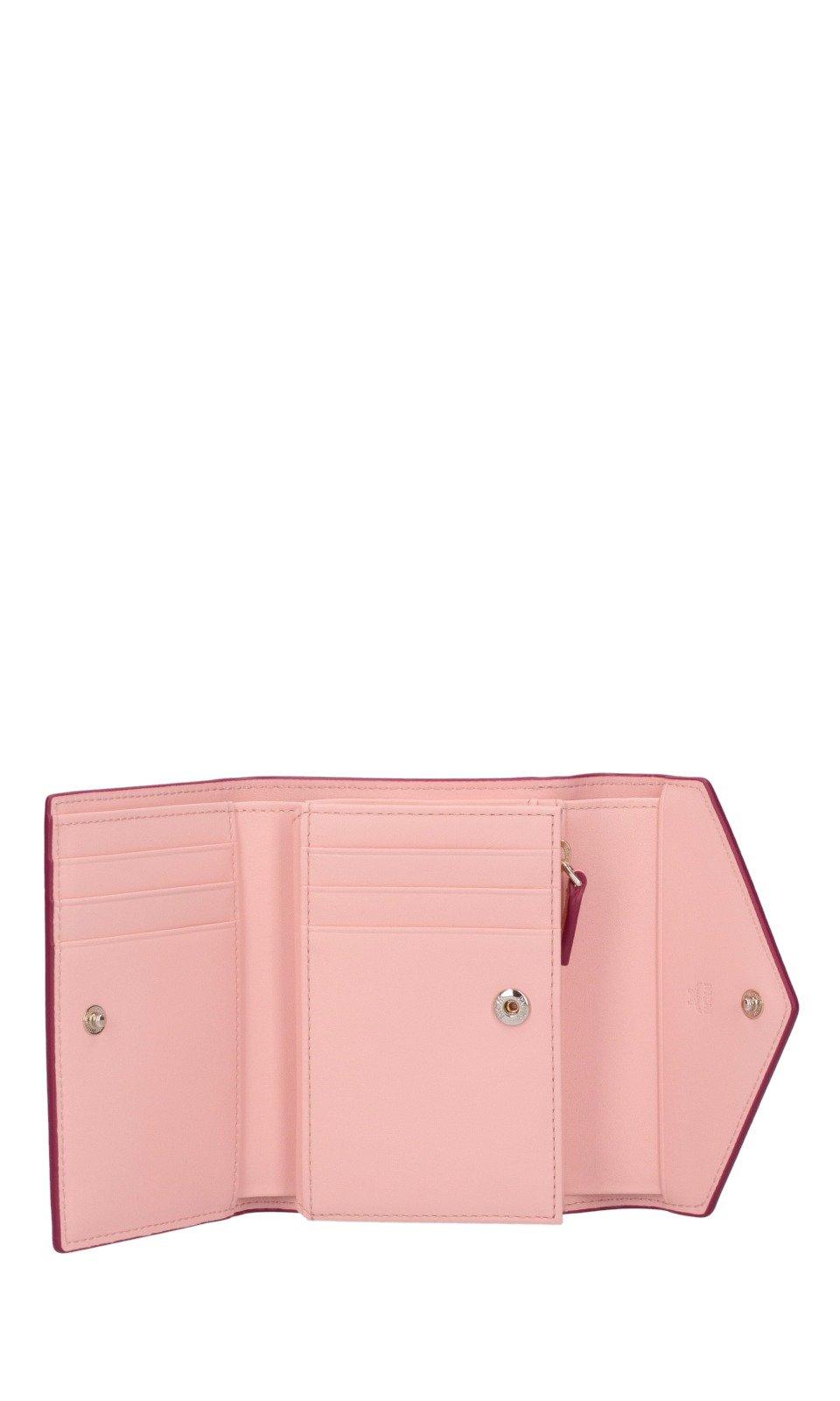 Louis Vuitton Monogram Multicolor Tri-Fold Wallet Purse Pink Leather Women  #338D