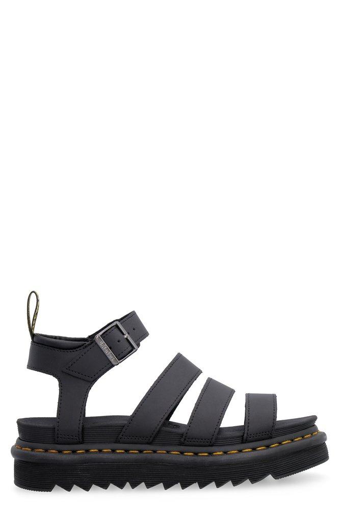 Dr. Martens Blaire Strap Sandals in Black | Lyst