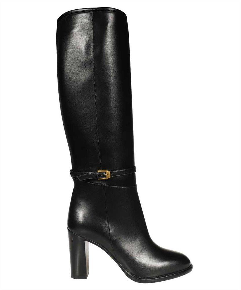 Gucci Leather Boots in Black | Lyst