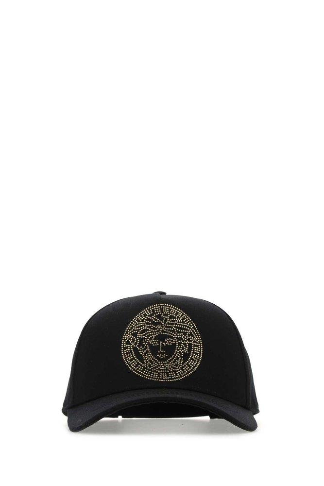 Versace Cotton Cappello in Black for Men - Save 26% | Lyst