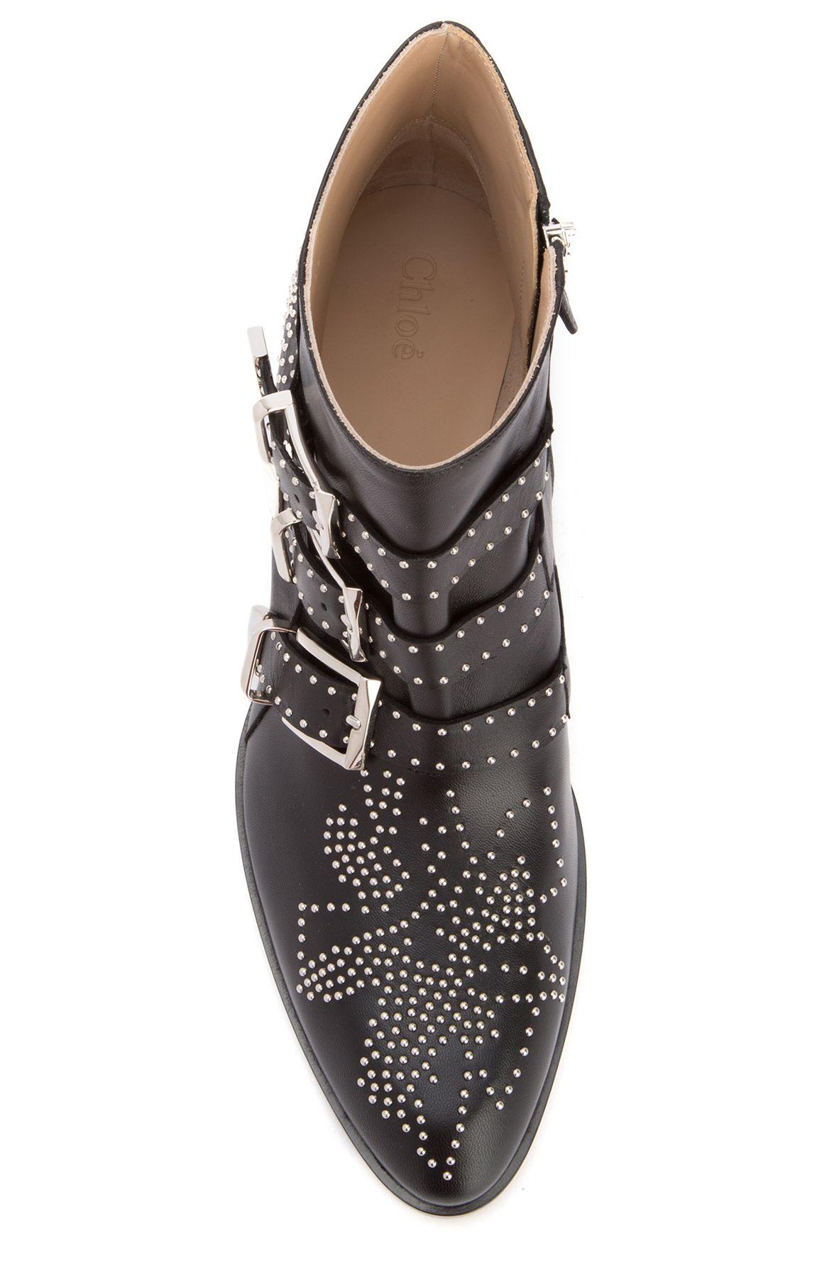 susanna stud buckle bootie