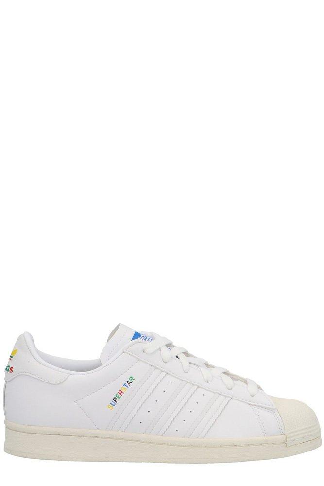 Overdreven Doen opslag adidas Originals Superstar Lace-up Sneakers in White | Lyst