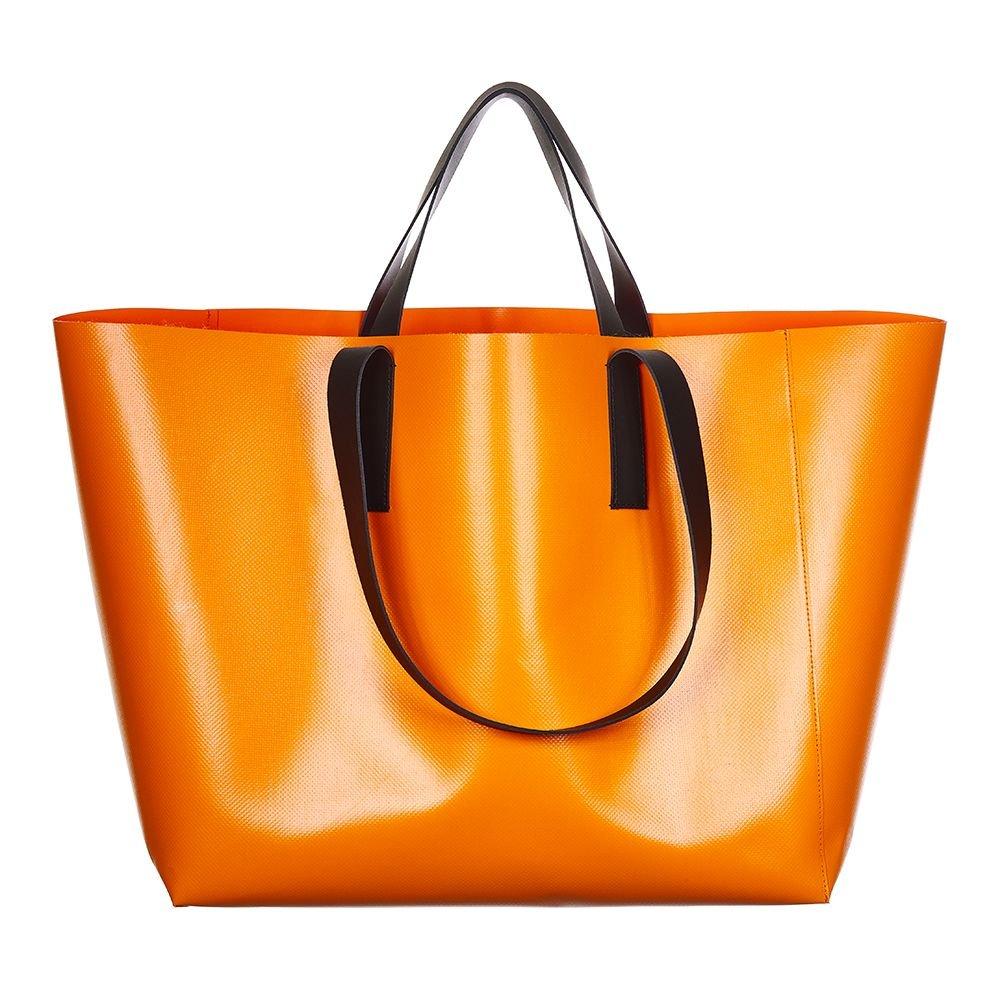 Dries Van Noten Logo-printed Tote Bag in Orange | Lyst