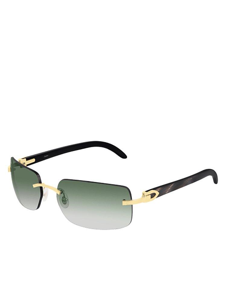Cartier Sunglasses in Green for Men | Lyst