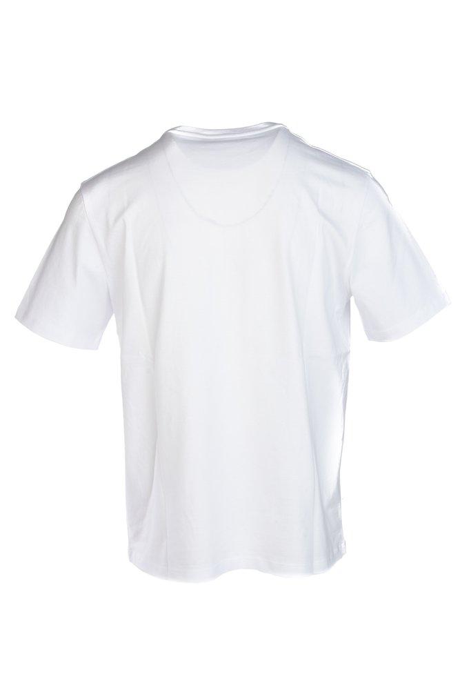 Tシャツ・カットソー Mcm White Cotton T-Shirt MCM T-shirt in White for Men | Lyst
