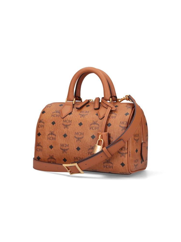 Mcm boston outlet bag small