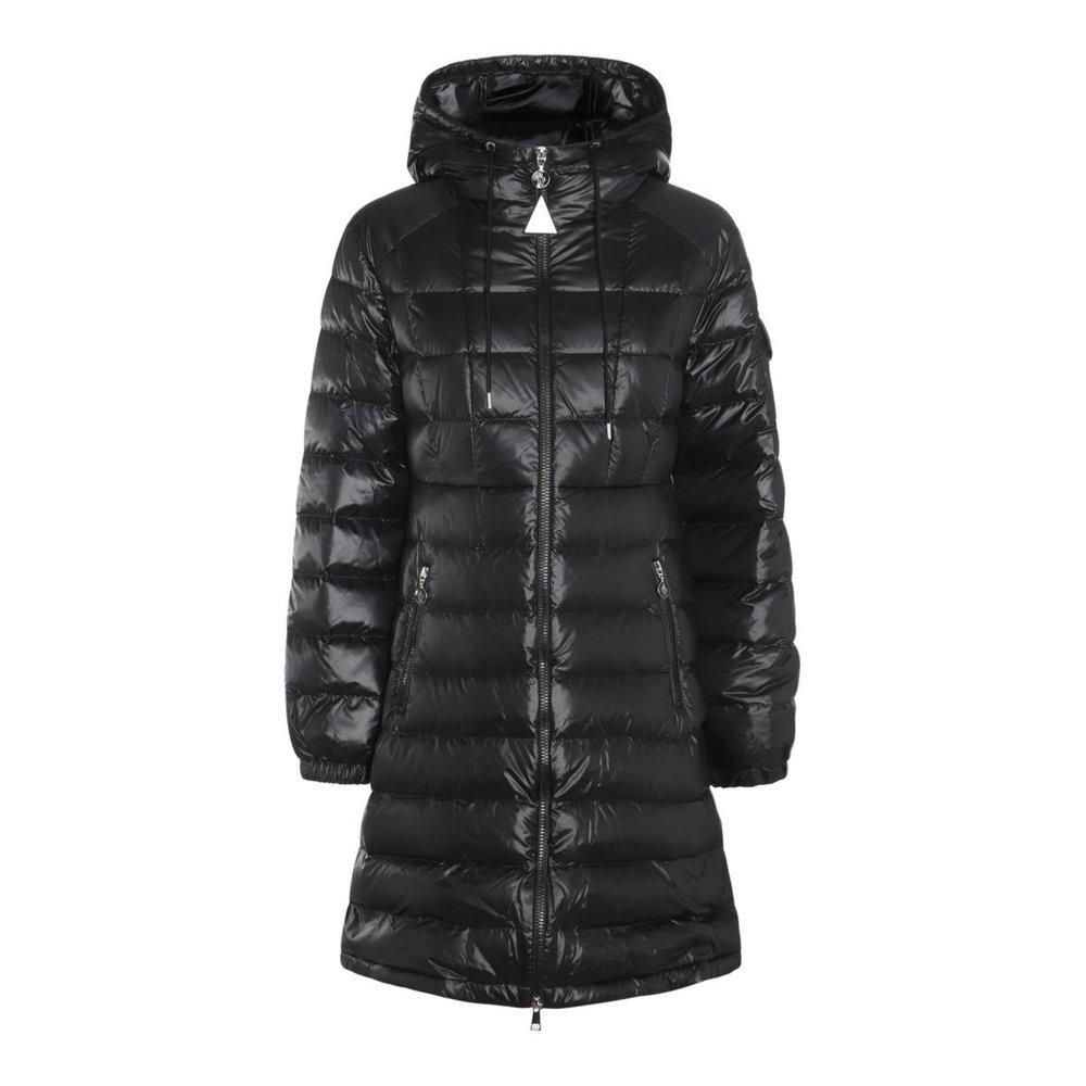 Moncler Amintore Long Down Jacket in Black Lyst UK