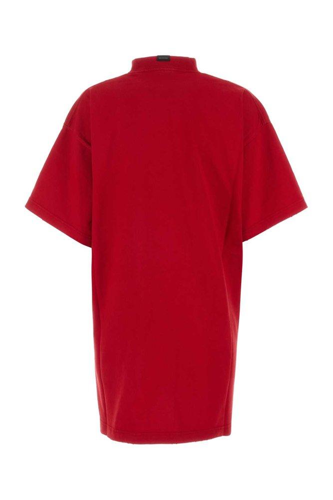Balenciaga shirt deals red