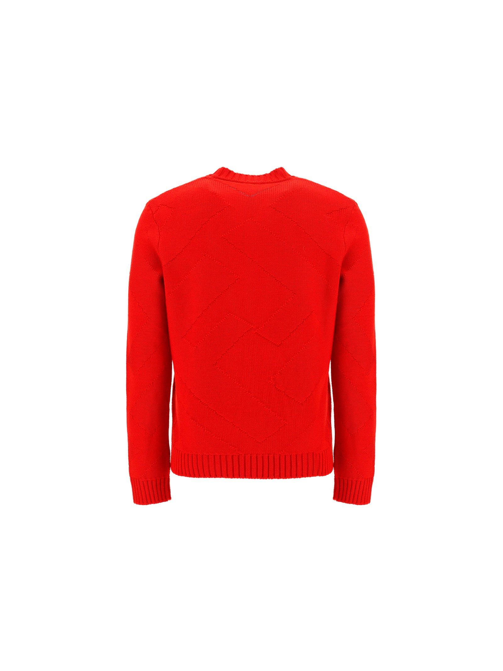 fendi red jumper