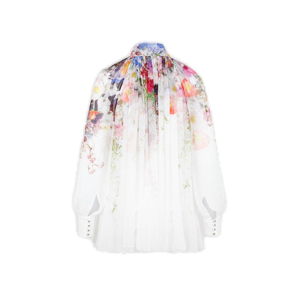 Zimmermann Prima Smock Top Tops in White | Lyst