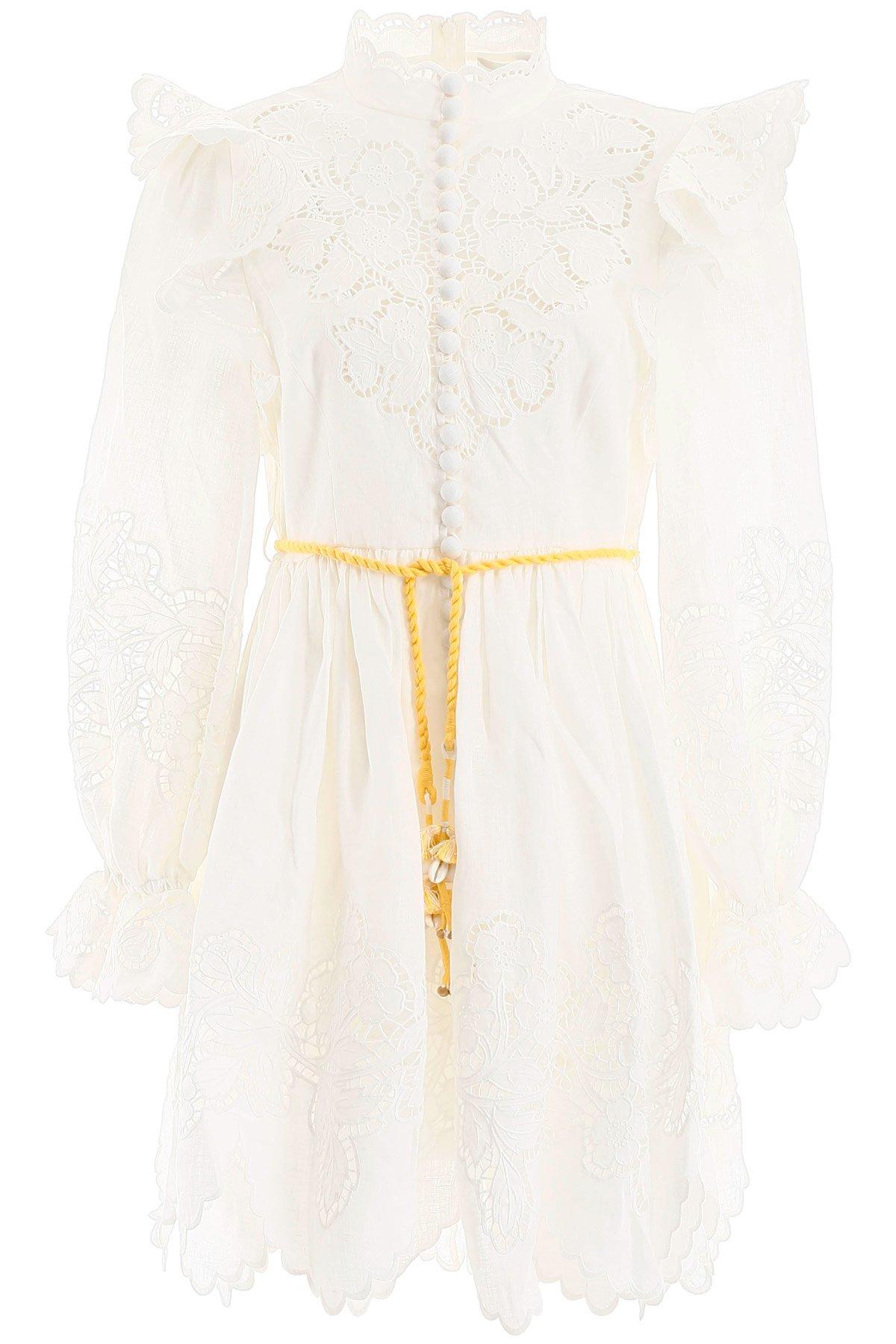 Carnaby Embroidered Mini Dress 