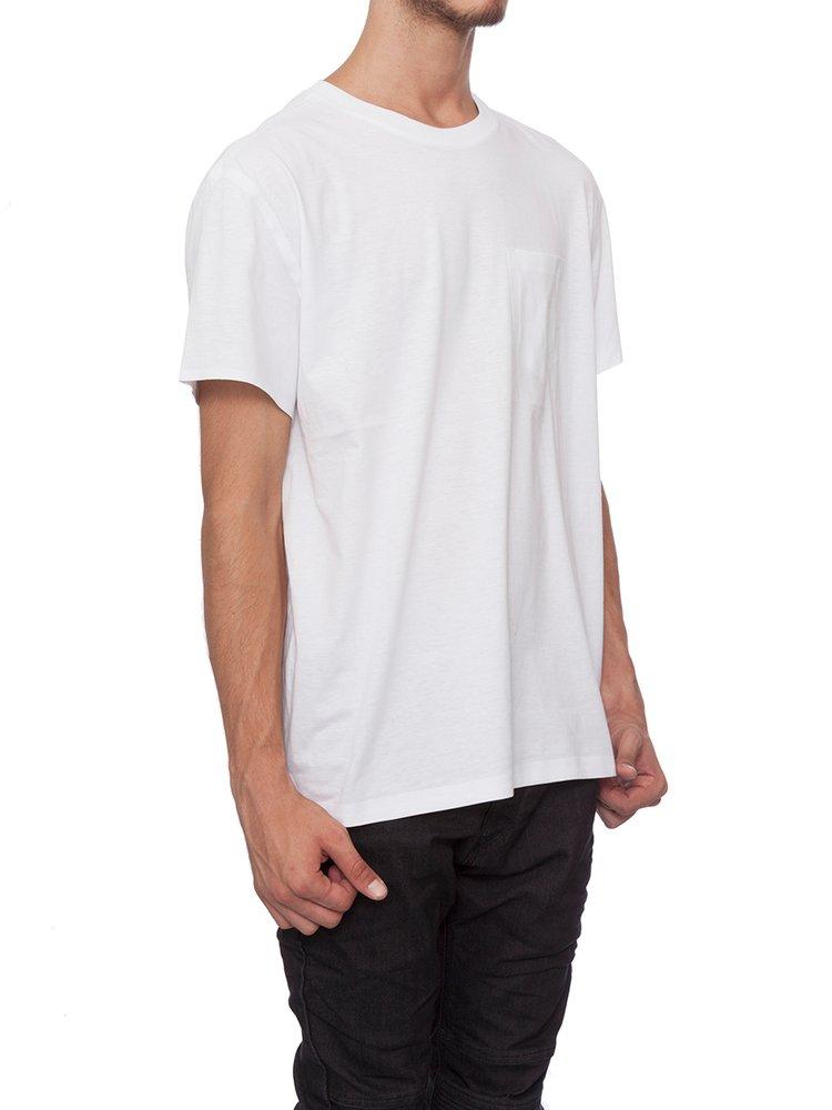 Alexander Wang Short Sleeved Crewneck T-shirt in White for Men | Lyst
