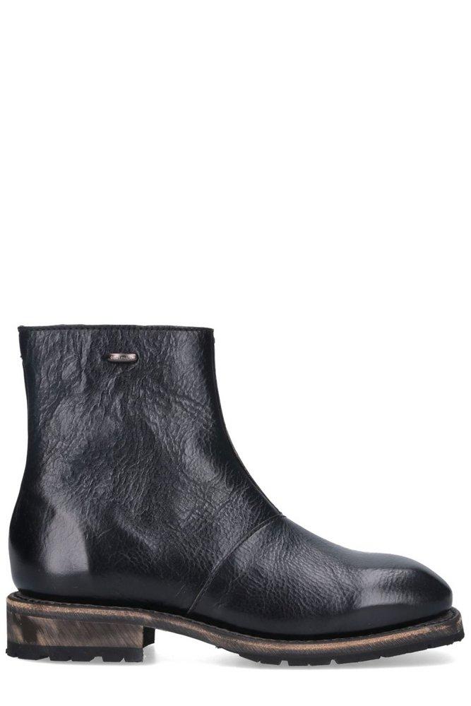 Our Legacy Engine Square-Toe Ankle Boots in Black for Men | Lyst