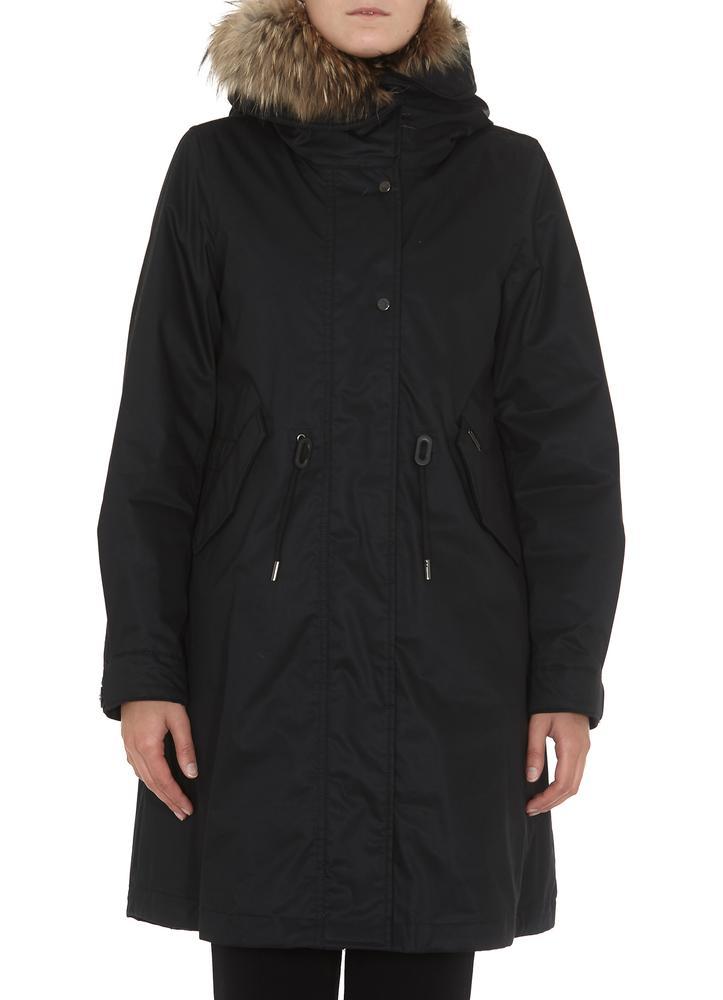 woolrich parka nero