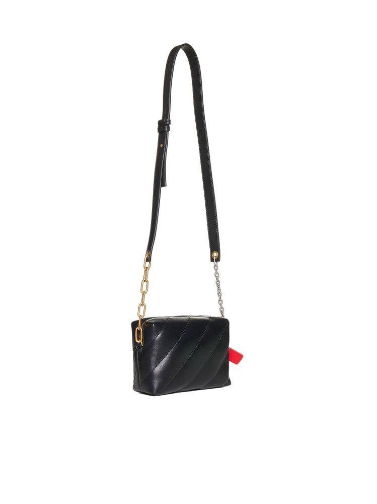Off white diagonal camera bag sale