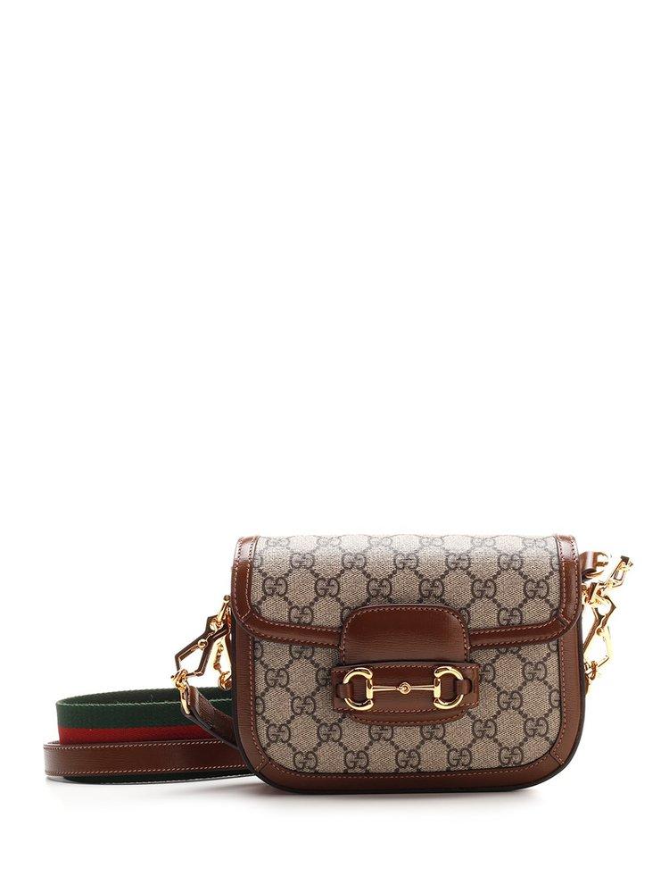 Gucci Horsebit 1955 Mini Crossbody Bag in Brown Lyst