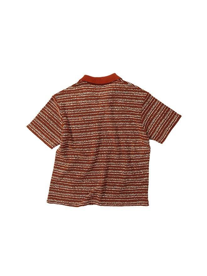 Tシャツ・カットソー ANDERSSON BELL FW22 'Portela' polo shirt (ATB767W MLTPNK) Andersson bell 'portela' polo shirt available on julian