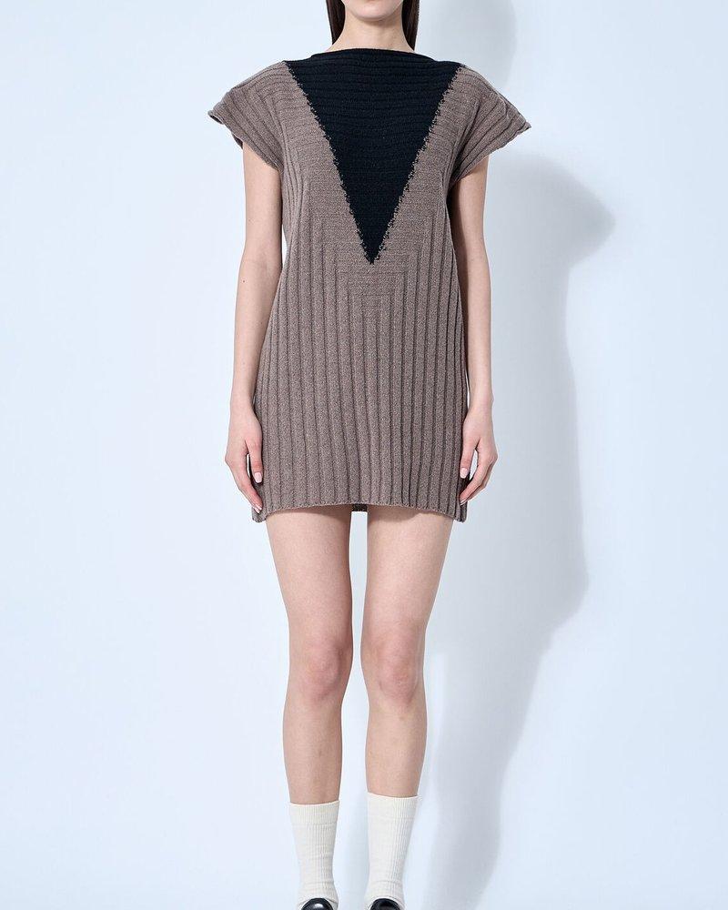 KIKO KOSTADINOV ダコタニットシフトドレス KKWSS25KN1291 Kiko Kostadinov Dakota Knit Shift Dress in Blue | Lyst UK