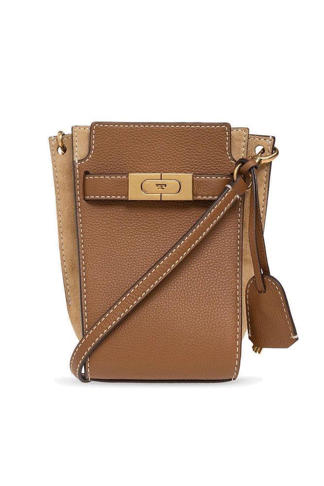 Tory Burch Lee Radziwill Double Bucket Bag in Brown