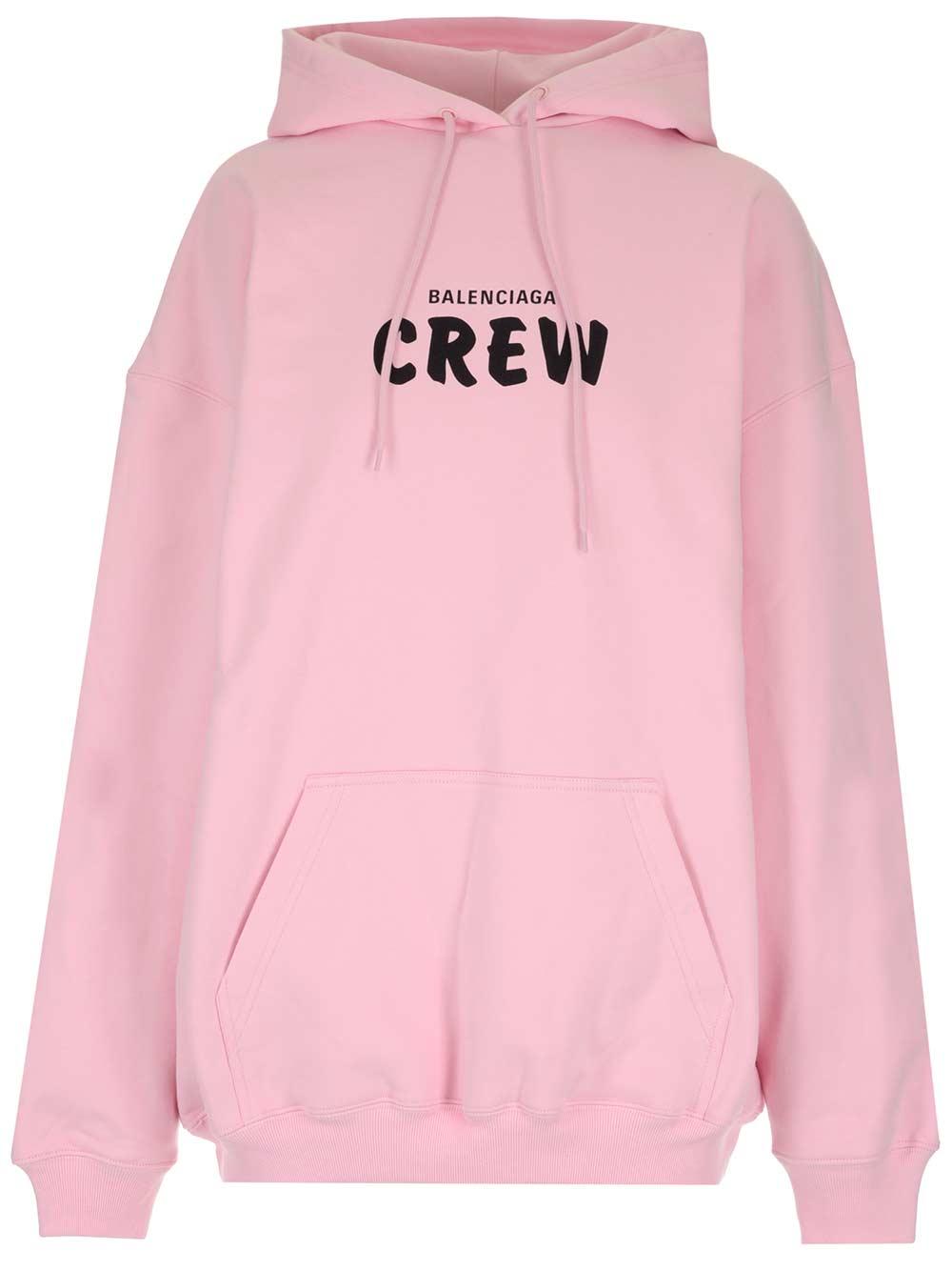 balenciaga crew hoodie
