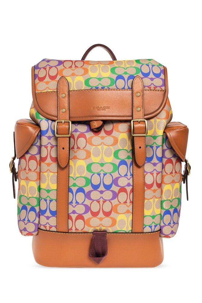 Coach backpack deals monogram