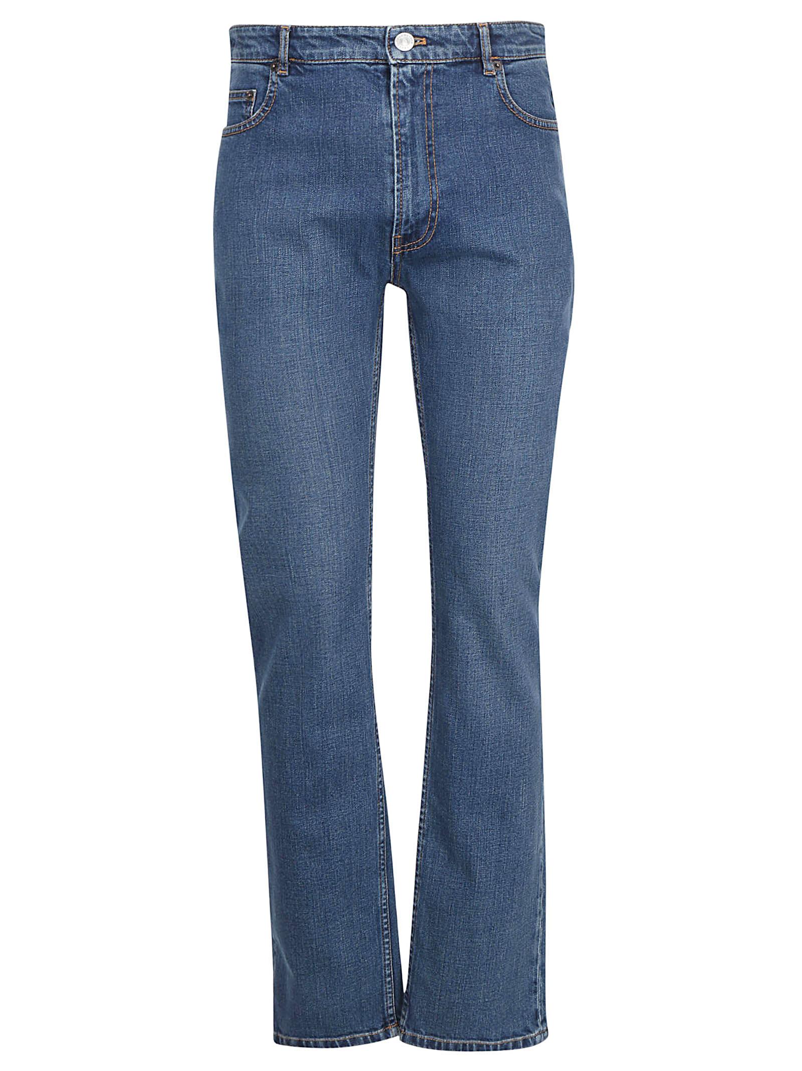 Balenciaga Denim Skinny Fit Jeans in Blue for Men - Lyst