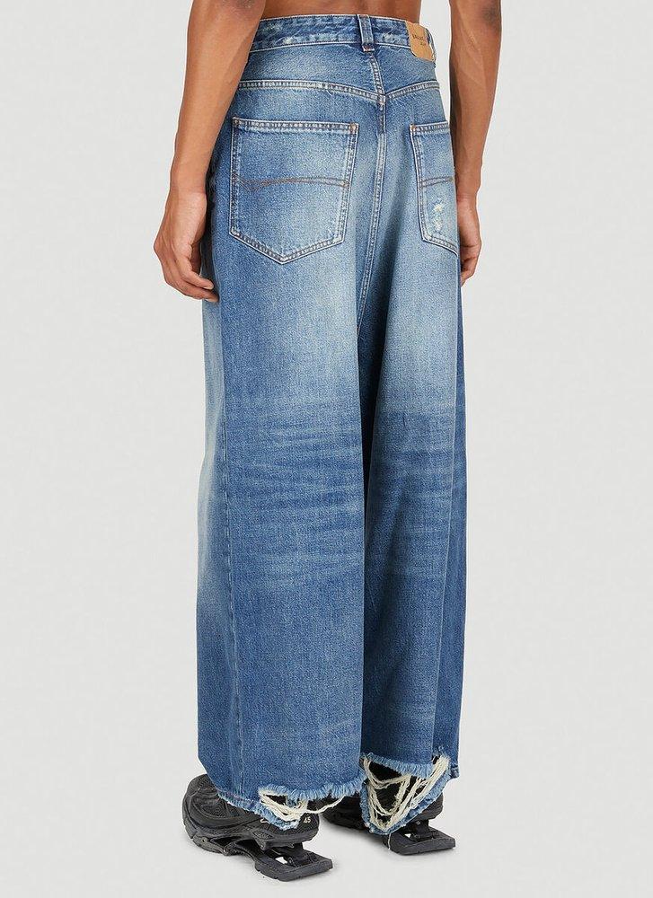 Balenciaga Low Crotch Jeans in Blue for Men | Lyst