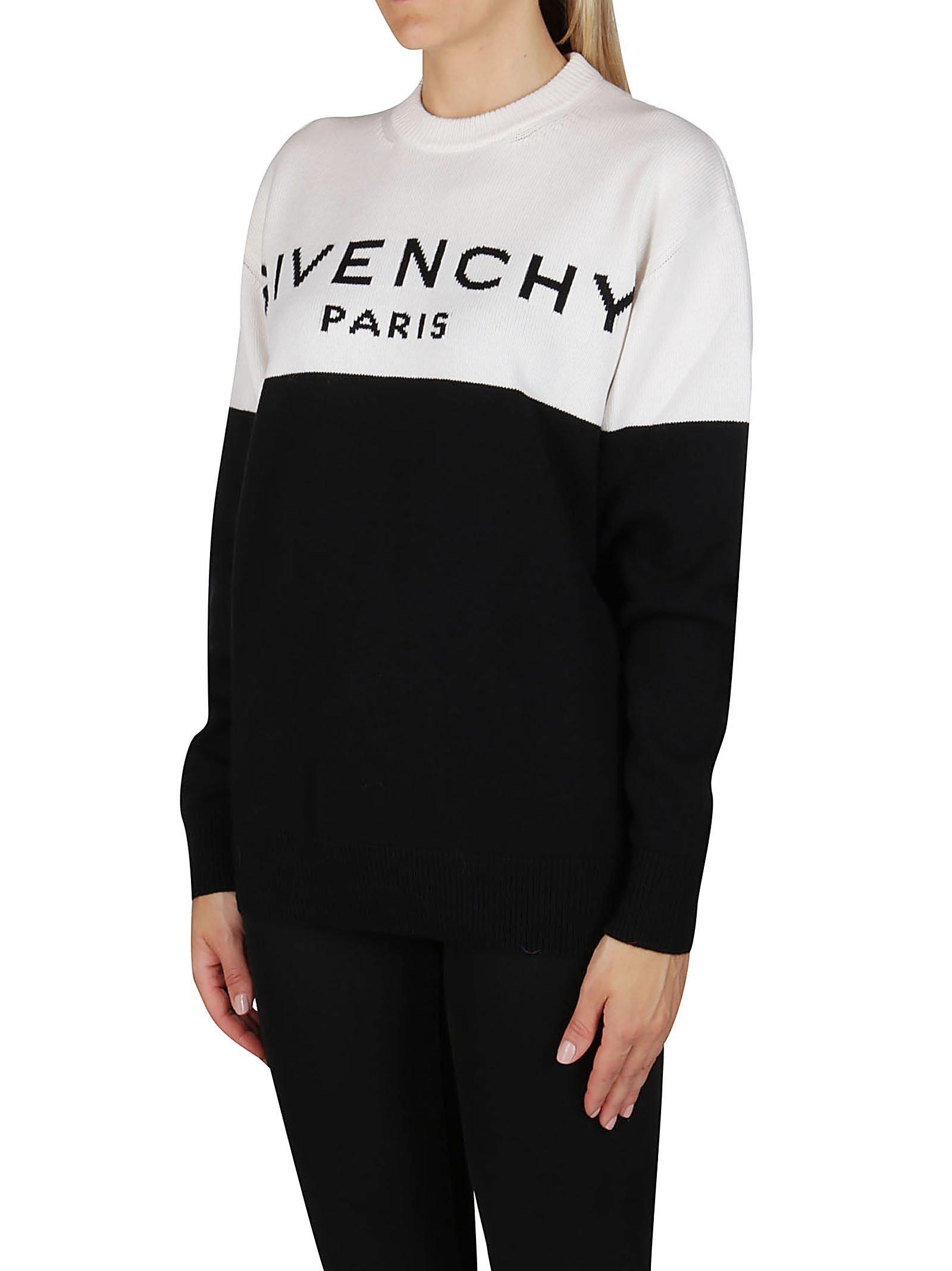 givenchy two tone sweater