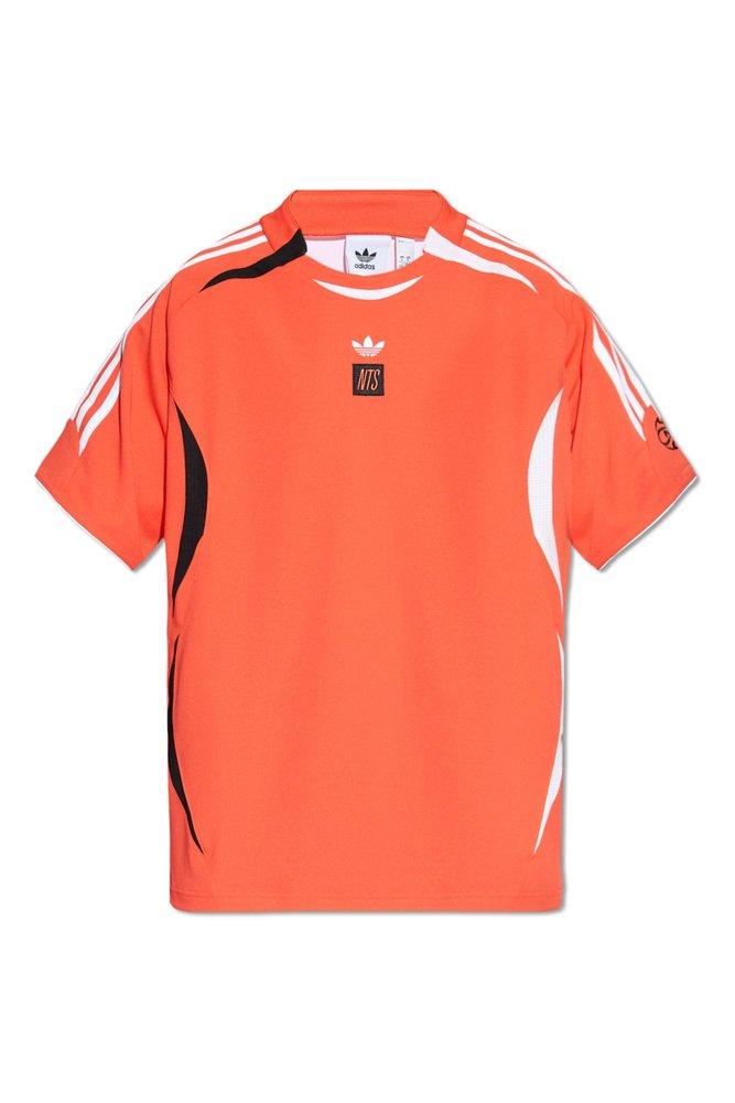 orange adidas originals t shirt