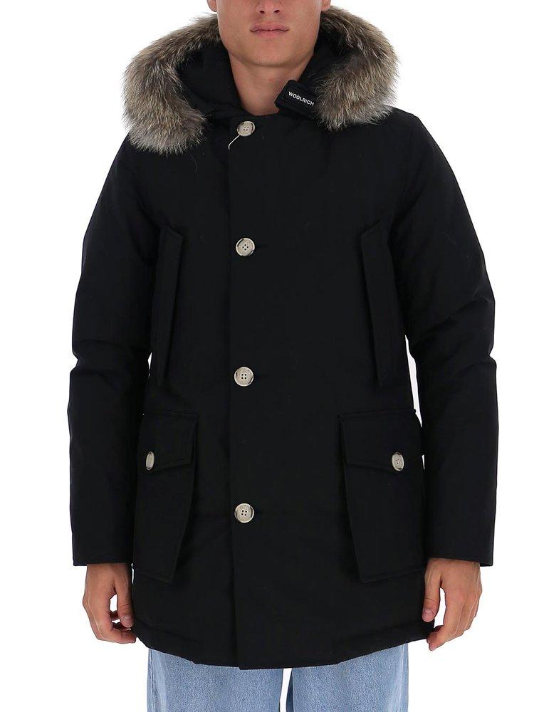 Woolrich Arctic Hooded Parka in Blue for Men | Lyst