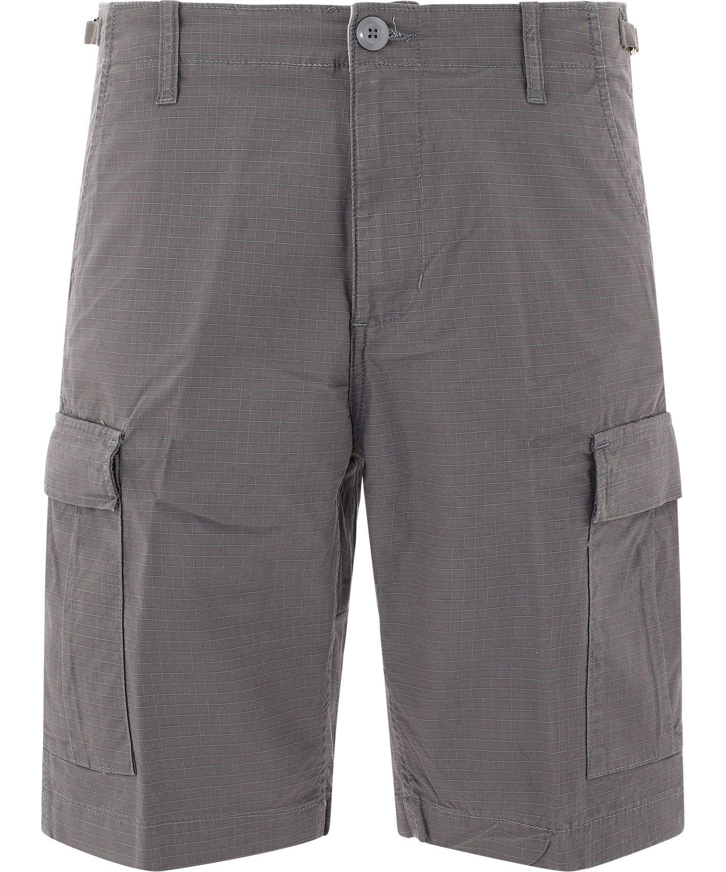 Carhartt WIP Cotton Aviation Shorts in Gray for Men - Lyst