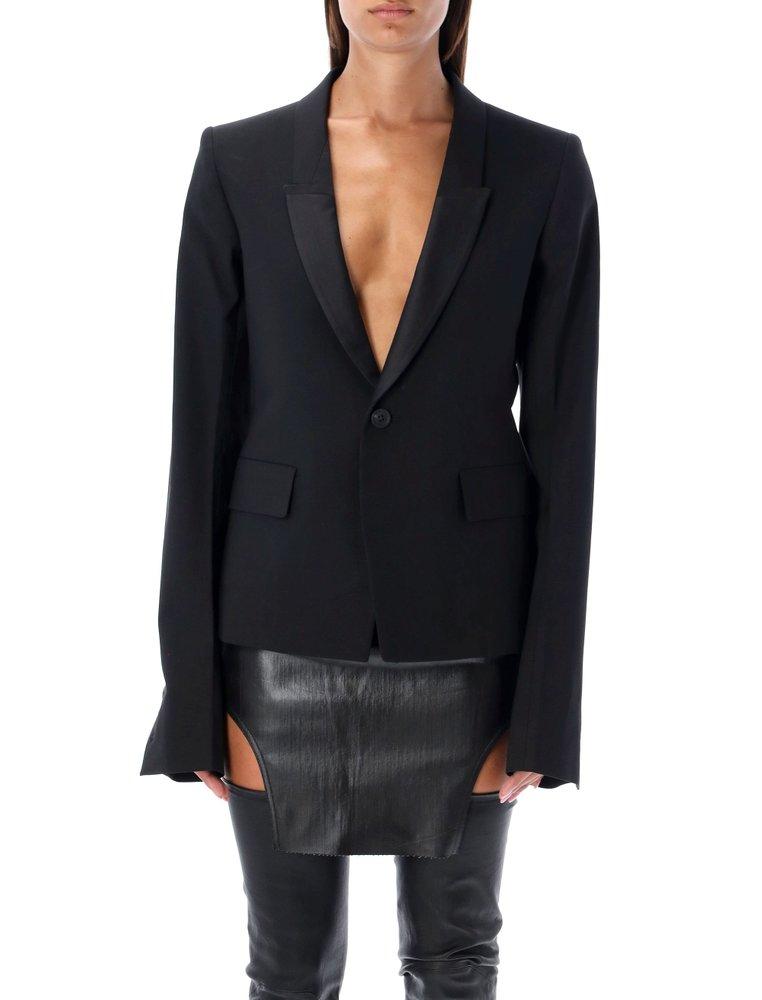 Rick Owens Soft Luxor Jacket in Black | Lyst
