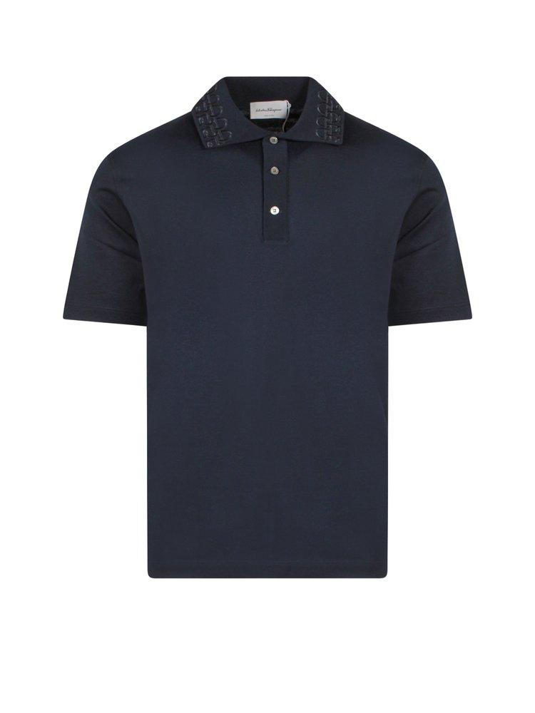 Ferragamo Alvatore Ferragamo Polo Shirt in Blue for Men | Lyst