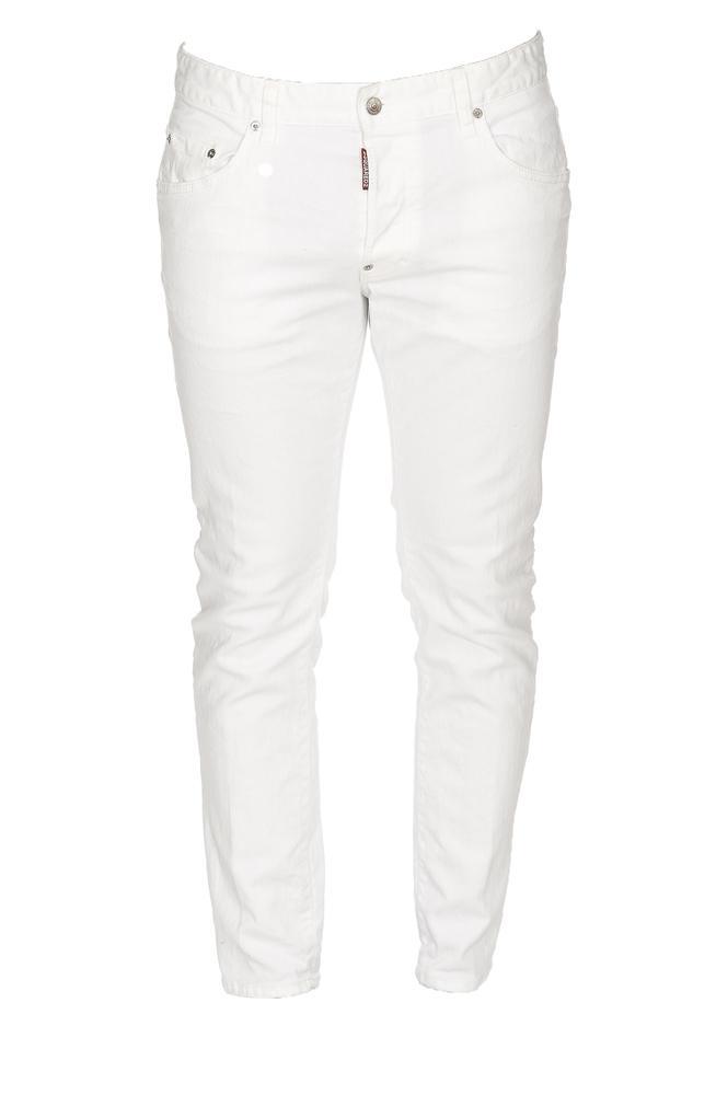 DSquared² Skater Skinny Jeans in White for Men - Lyst