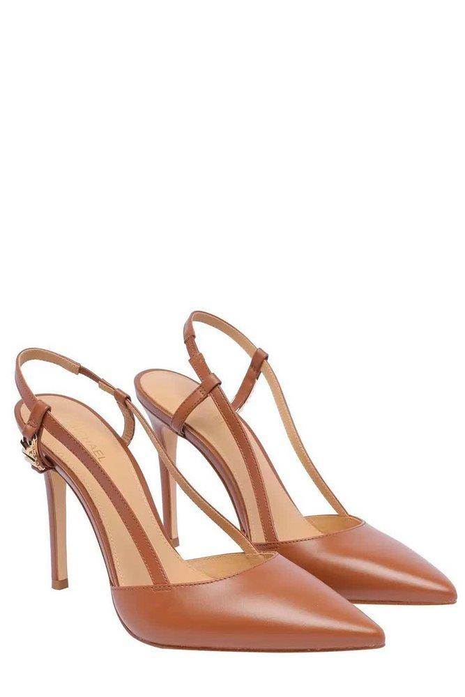 MICHAEL Michael Kors Veronica Luggage Slingback Pump in