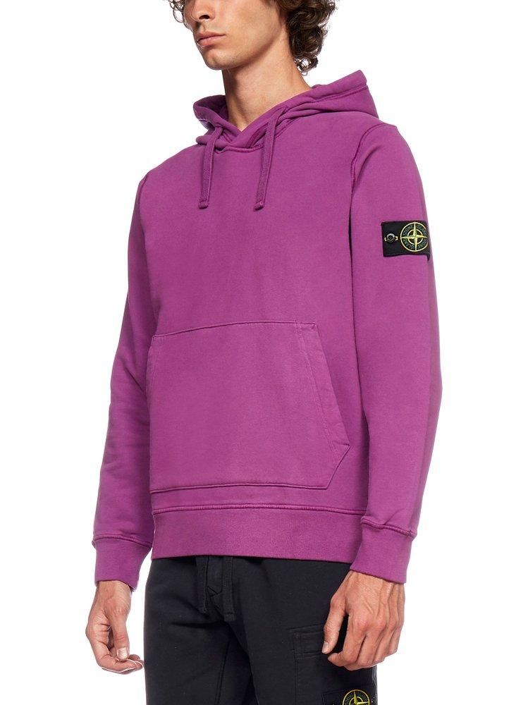 Stone island magenta top hoodie