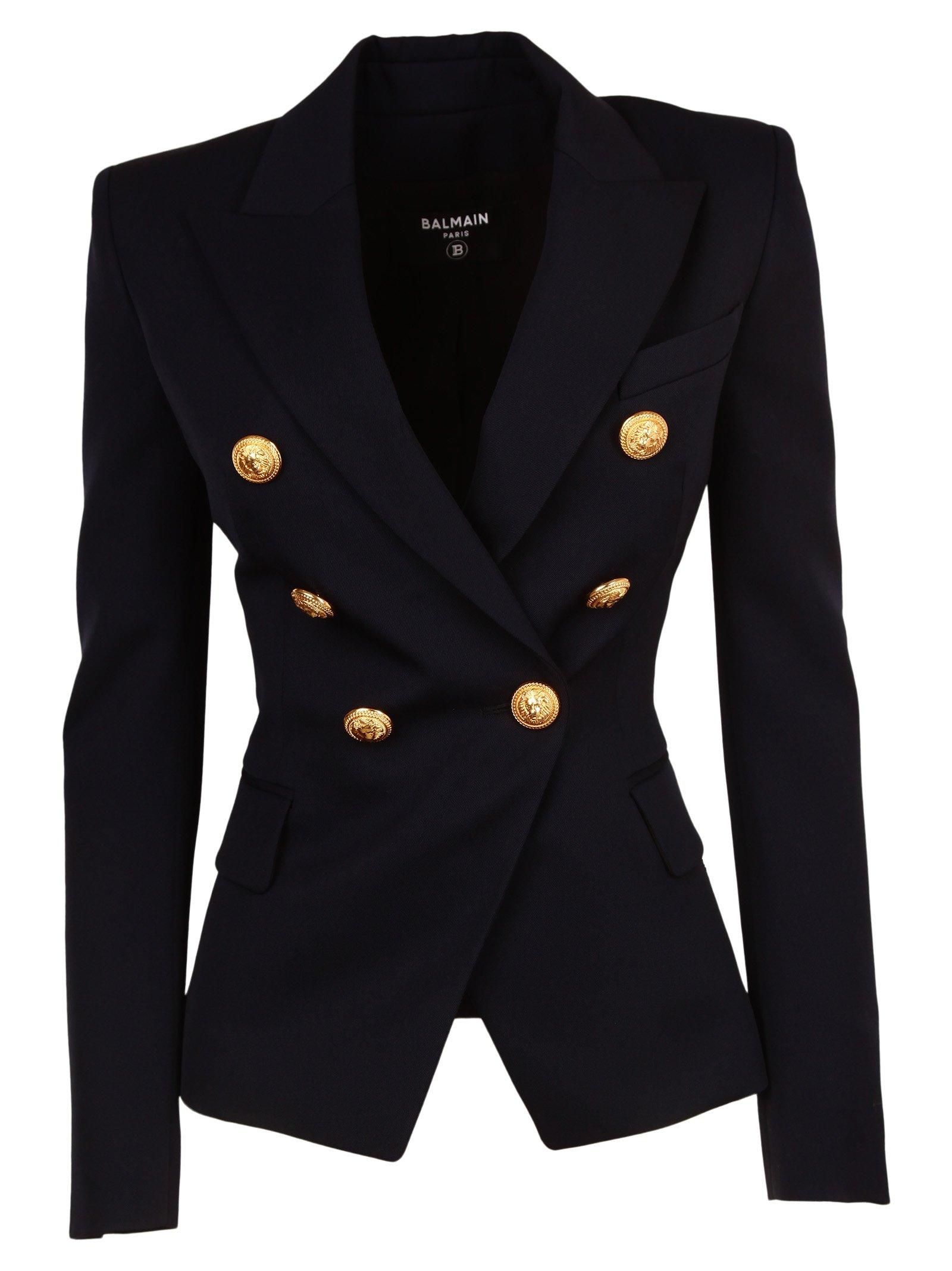 Double breasted fitted blazer Clearance
