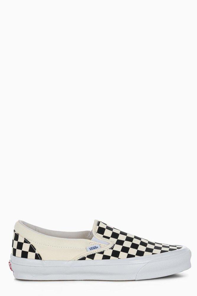 Vans Og Classic Checkered Slip-on Sneakers | Lyst