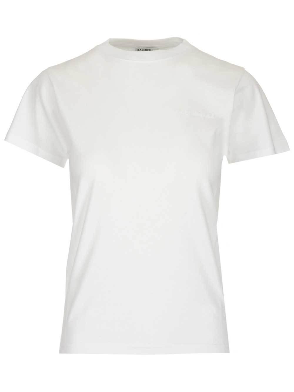 balenciaga t shirt back logo