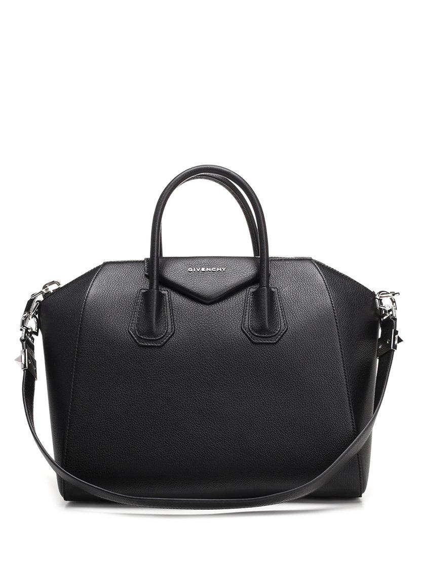 Givenchy Leather Medium Antigona Tote Bag in Black - Lyst