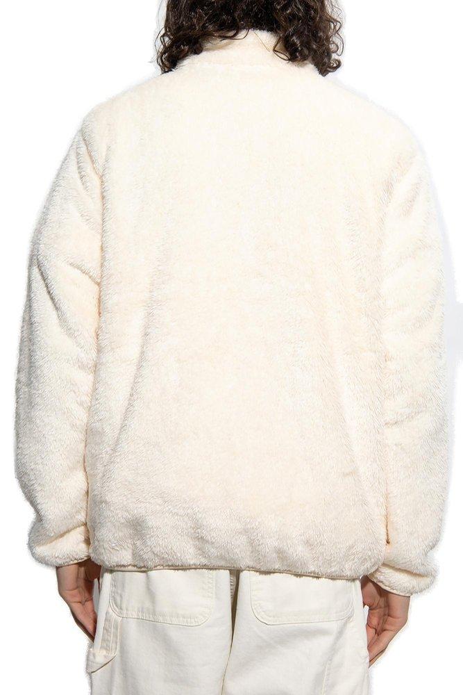 adidas Originals Fleece Sweatshirt, in White for Men | Lyst