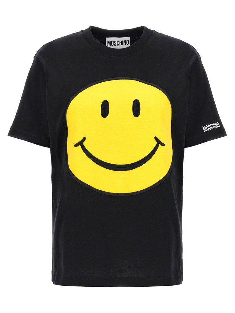 Tシャツ・カットソー Moschino FW25 'Smiley' T-shirt (V07235241 1027) Smiley' T-shirt (MOSCHINO/Tシャツ・カットソー) | MOSCHINO