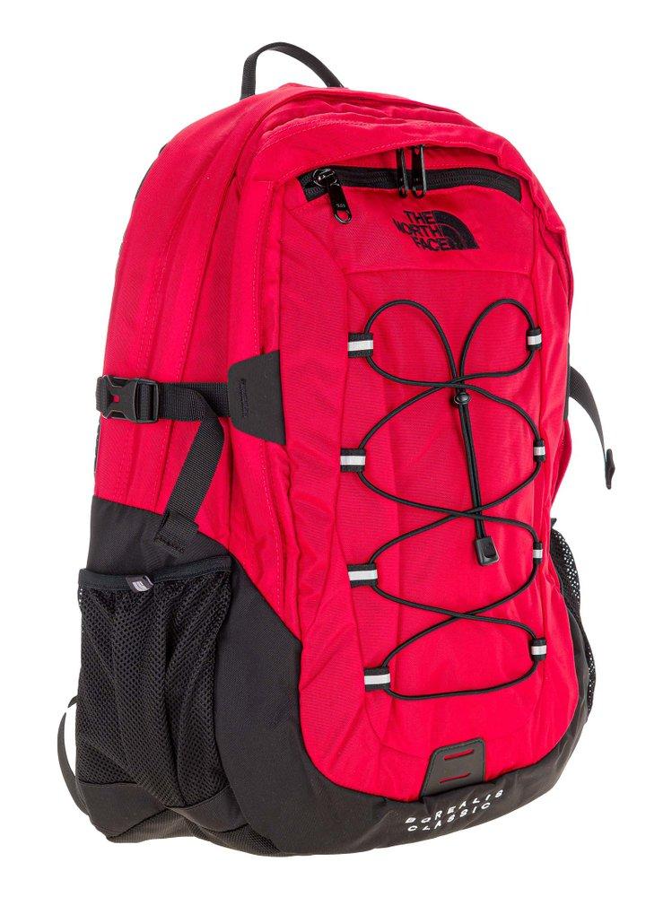 North face bookbag red hotsell