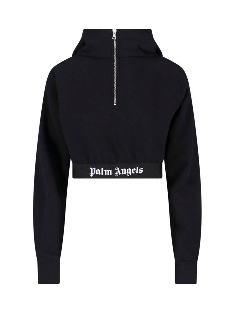 Palm angels hotsell cropped hoodie