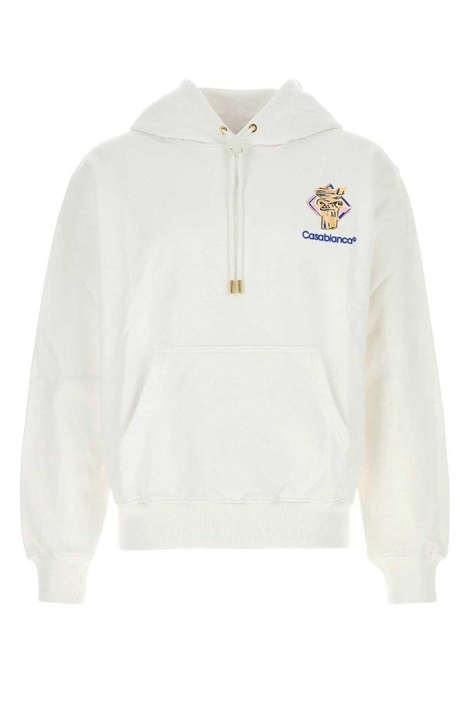 CASABLANCA Sweatshirt With Logo in White for Men | Lyst
