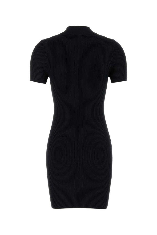 ワンピース MIU MIU Black Knit Dress MF4544 10ON F0002 Miu miu dress | The Webster