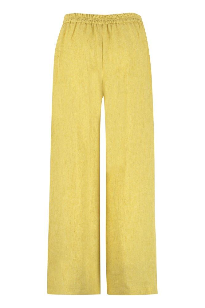 パンツ FABIANA FILIPPI Fabiana Filippi Trousers Yellow Fabiana Filippi Straight Trousers in Yellow | Lyst