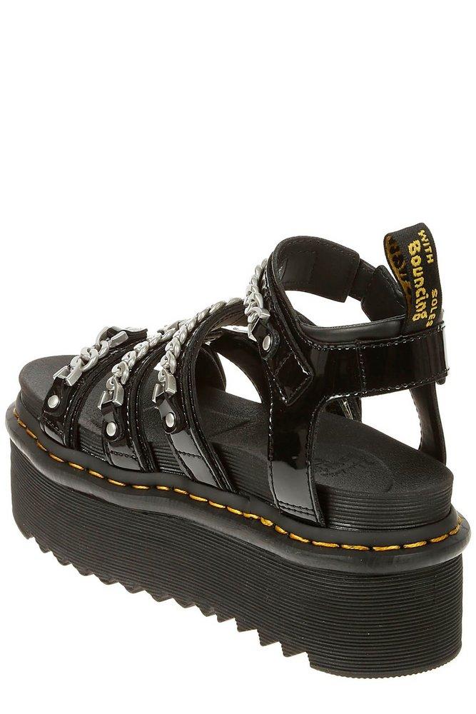 Dr. Martens Blaire Ii Quad Chain Platform Sandals in Black Dr. Martens Blaire Ii Quad Chain Platform Sandals in Black