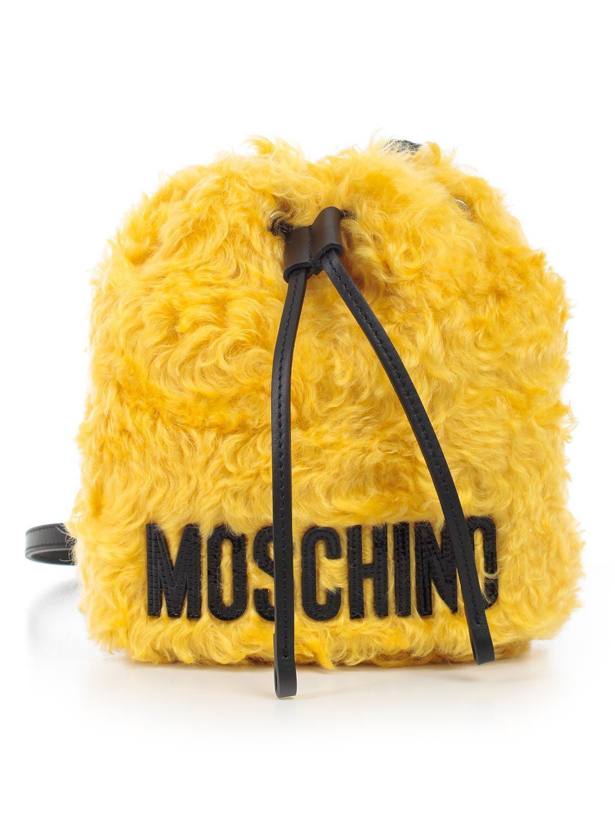 moschino fluffy bag